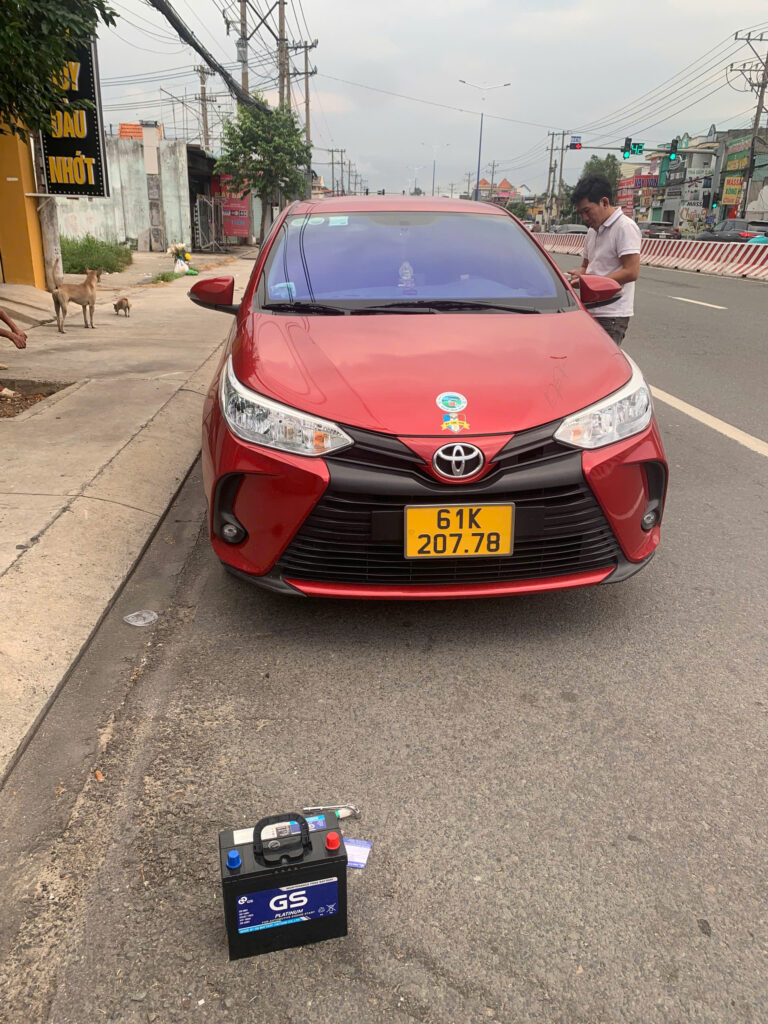 ẮC QUY GS 46B24LS CHO XE TOYOTA VIOS