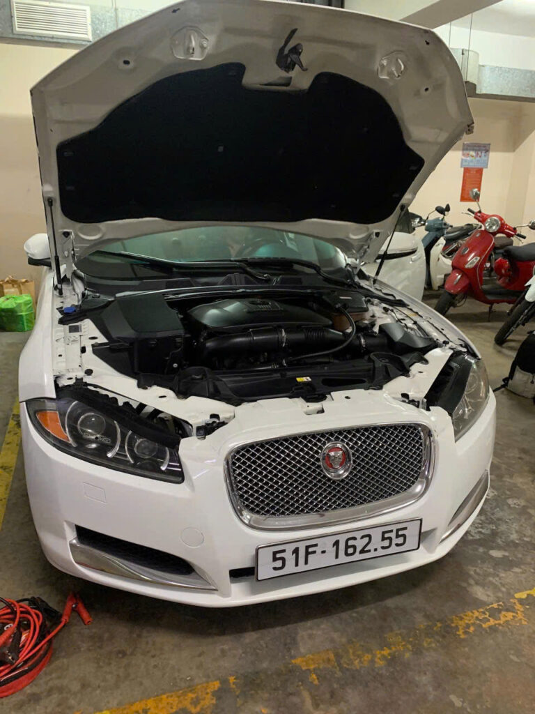ẮC QUY GS DIN80L CHO JAGUAR-XF