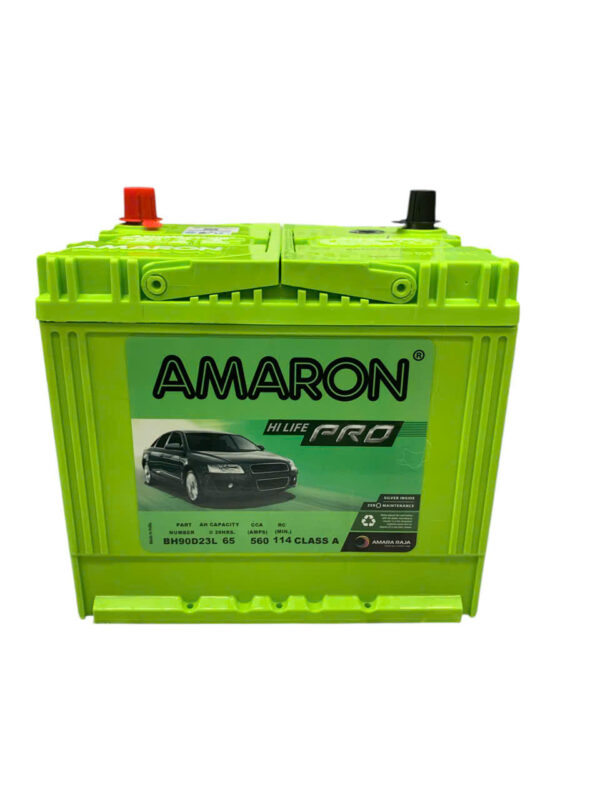 ẮC QUY AMARON 90D23L (12V65AH) - Ảnh 2