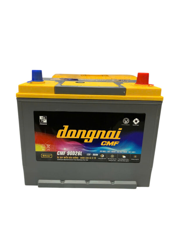 ẮC QUY ĐỒNG NAI CMF 90D26L (12V80AH) - Ảnh 2
