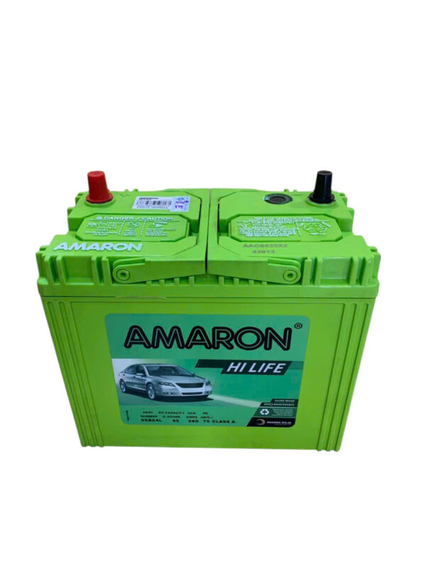 ẮC QUY AMARON HI LIFE 55B24L (12V45AH) - Ảnh 2