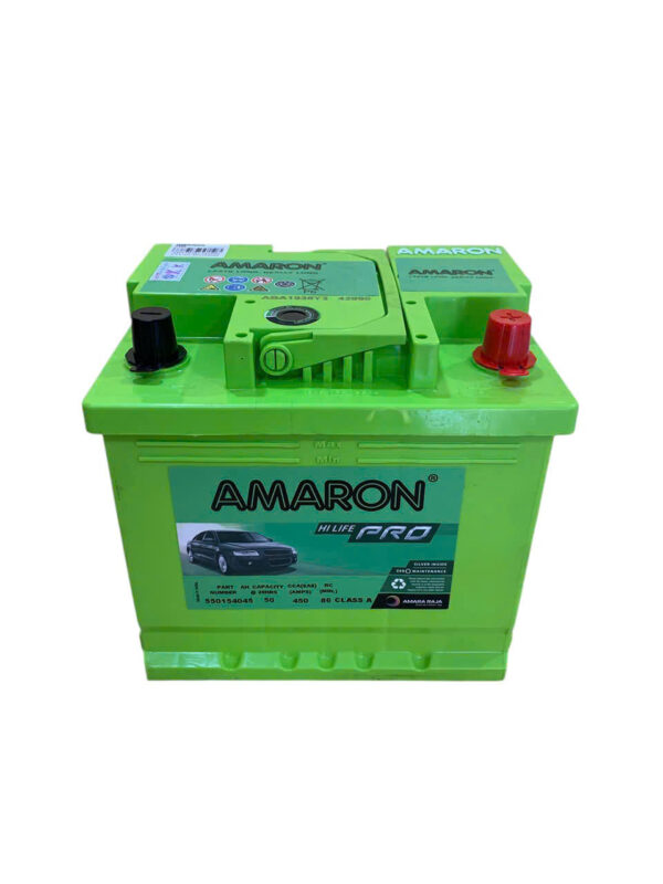 ẮC QUY AMARON DIN50 (12V50AH) - Ảnh 2