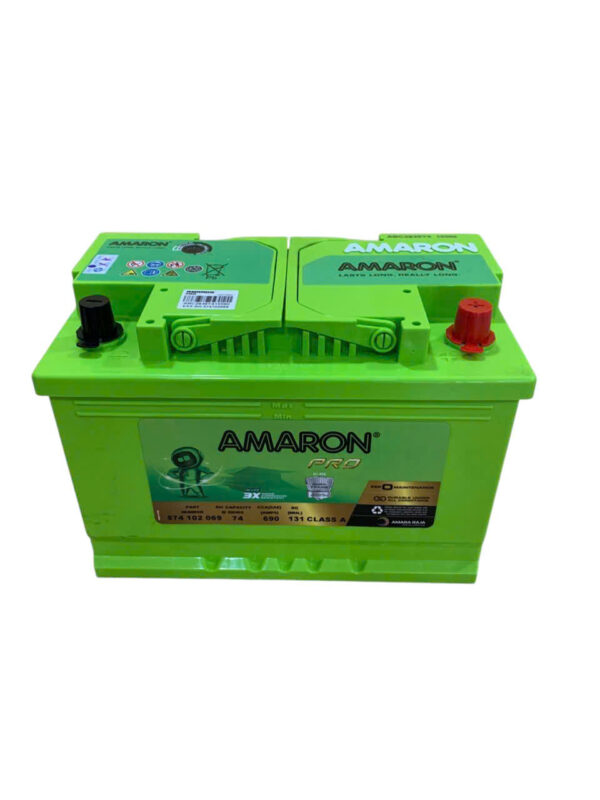 ẮC QUY AMARON DIN74 (12V74AH) - Ảnh 2