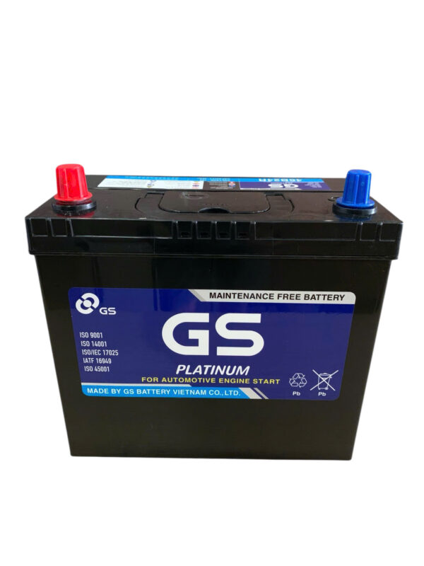 ẮC QUY GS 46B24R (12V45AH) - Ảnh 2