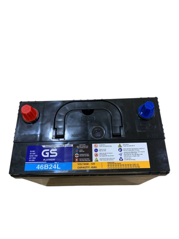 ẮC QUY GS 46B24L (12V45AH) - Ảnh 2