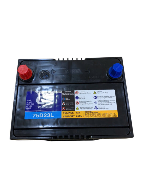 ẮC QUY GS 75D23L (12V65AH) - Ảnh 5