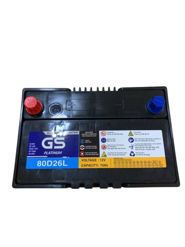 ẮC QUY GS 80D26L (12V70AH) - Ảnh 5