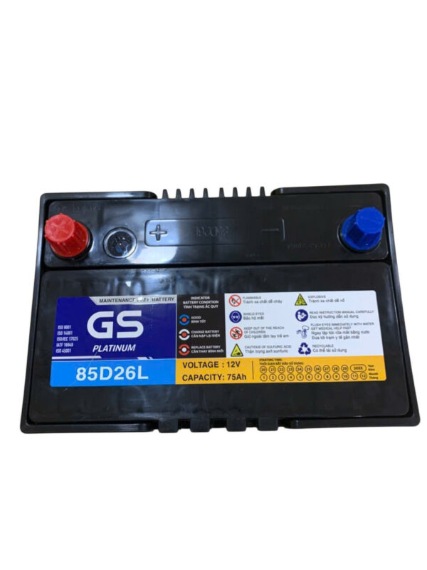 ẮC QUY GS 85D26L (12V75AH) - Ảnh 5