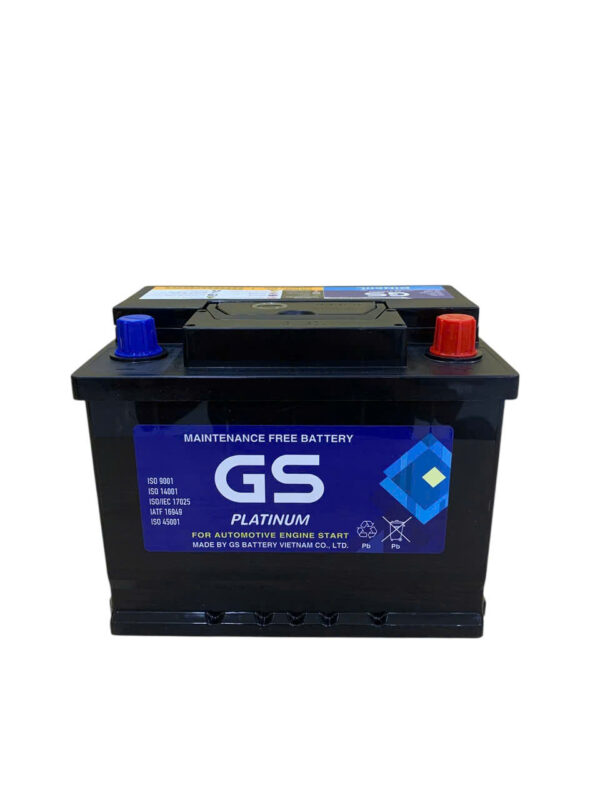 ẮC QUY GS DIN60L (12V60AH) - Ảnh 2