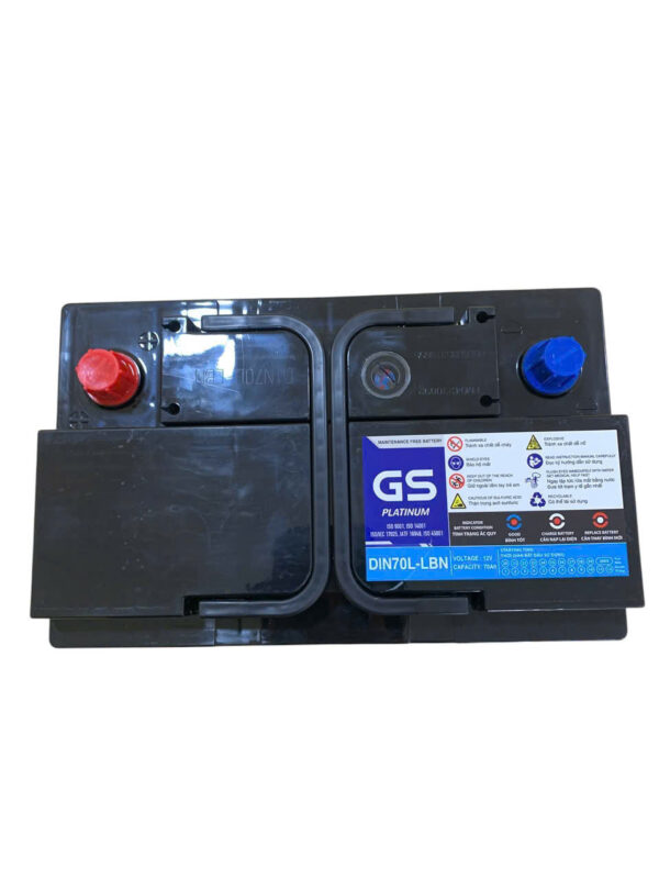 ẮC QUY GS DIN70L-LBN (12V70AH) - Ảnh 5