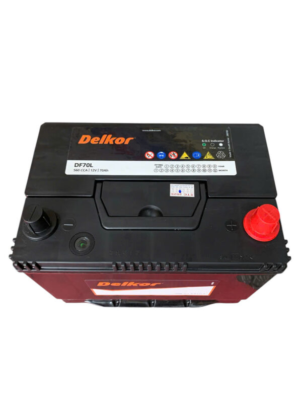 ẮC QUY DELKOR DF70 (80D26L) (12V70AH) - Ảnh 3