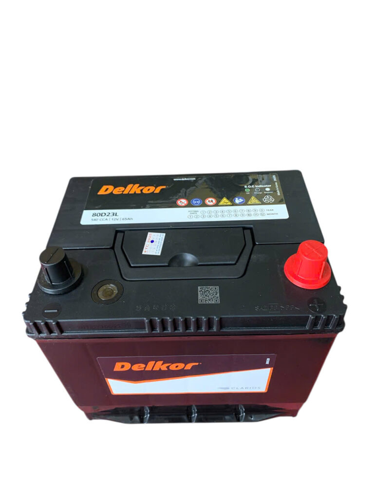 ẮC QUY DELKOR 80D23L (12V65AH)