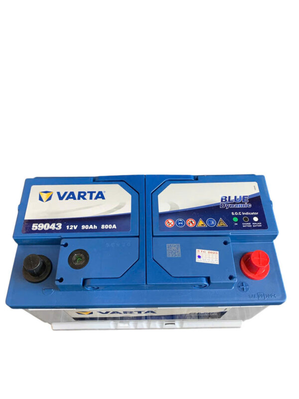ẮC QUY VARTA 59043 (12V90AH) - Ảnh 3