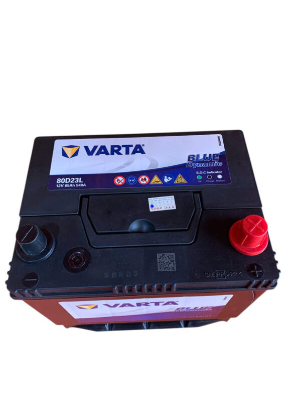 ẮC QUY VARTA 80D23L (12V65AH) - Ảnh 3