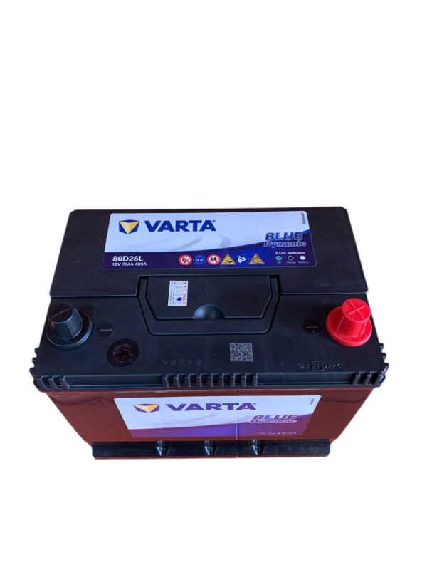 ẮC QUY VARTA 80D26L (12V70AH) - Ảnh 4
