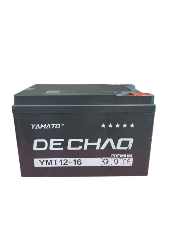 ẮC QUY XE ĐIỆN YAMATO DECHAO YMT12-16 (12V16AH) - Ảnh 2