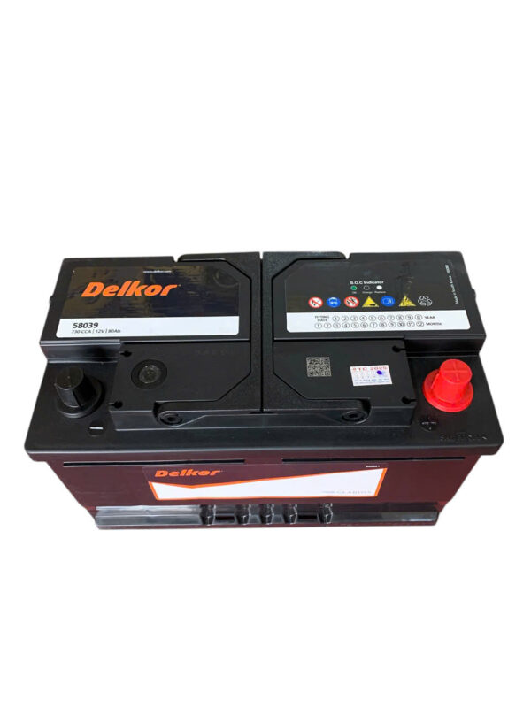 ẮC QUY DELKOR 58039 (12V80AH) - Ảnh 3