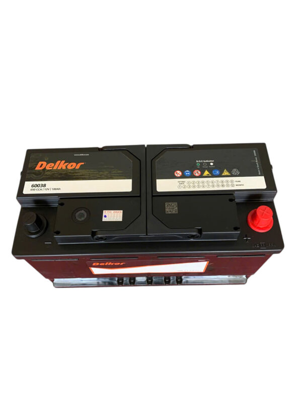 ẮC QUY DELKOR 60038 (12V100AH) - Ảnh 3