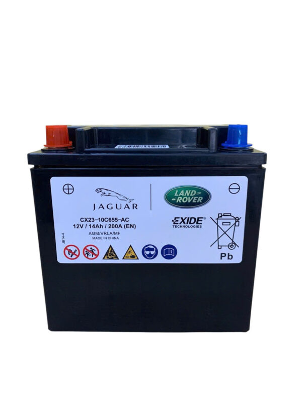 ẮC QUY PHỤ XE JAGUAR (12V14AH) - Ảnh 2