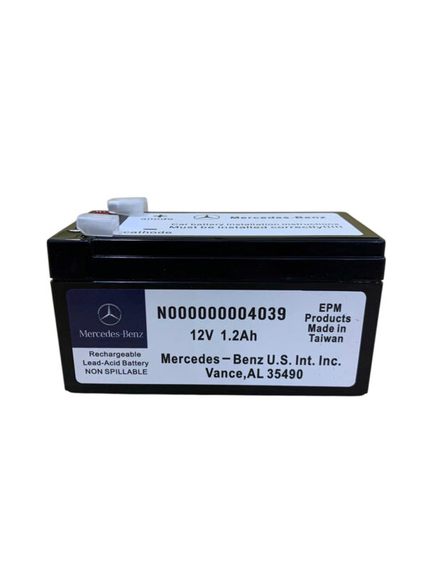 ẮC QUY PHỤ XE MERCEDES-BENZ (12V1.2AH) - Ảnh 3