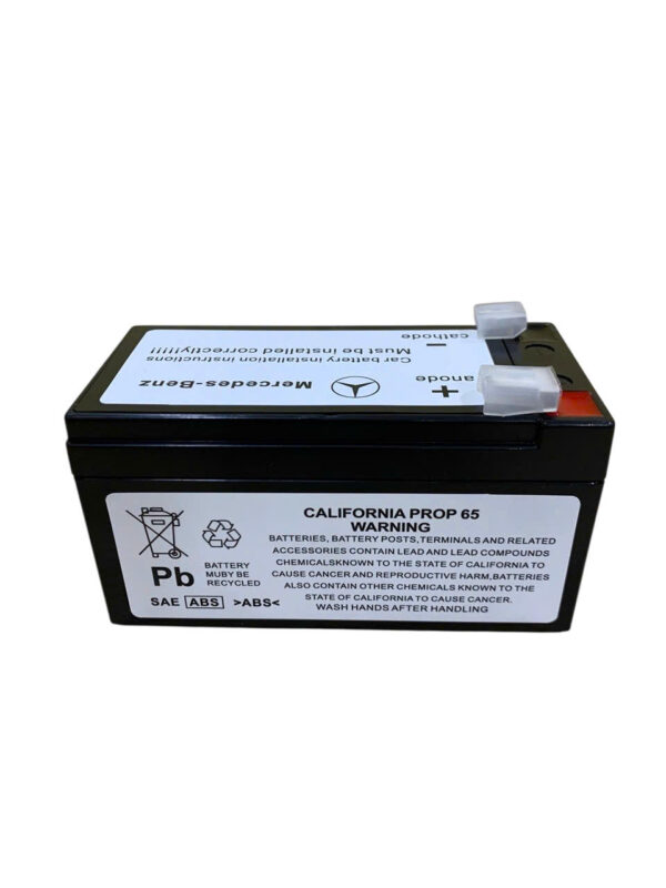 ẮC QUY PHỤ XE MERCEDES-BENZ (12V1.2AH) - Ảnh 4