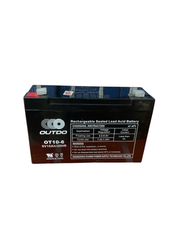 ẮC QUY OUTDO OT6-10 (6V10AH)