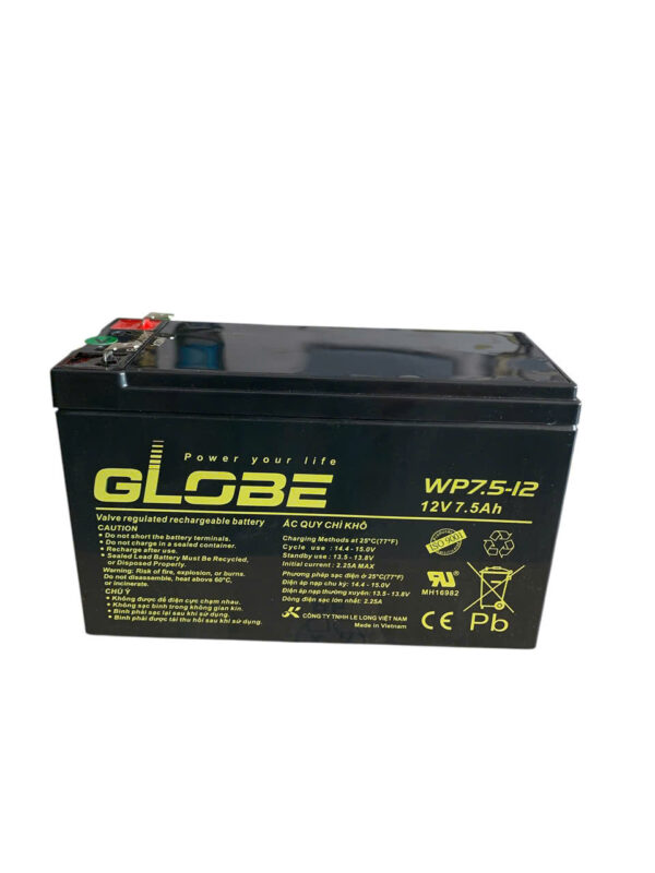 ẮC QUY GLOBE WP7.5-12