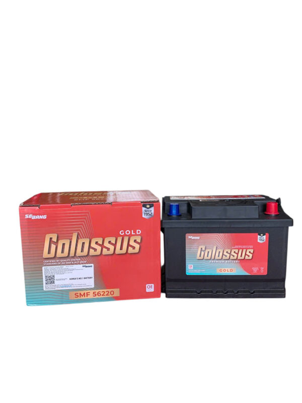 ẮC QUY COLOSSUS SMF 56220 (12V62AH)