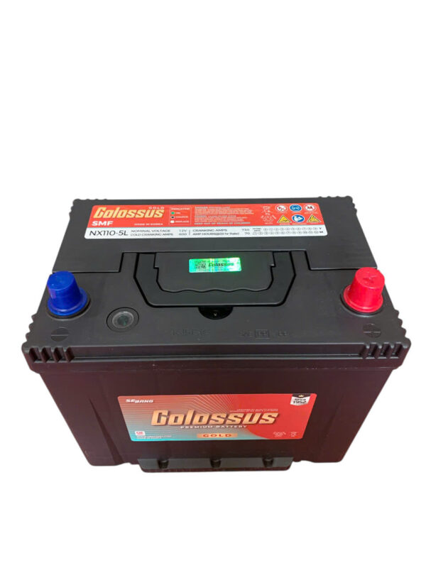 ẮC QUY COLOSSUS SMF NX110-5L (12V70AH) - Ảnh 3