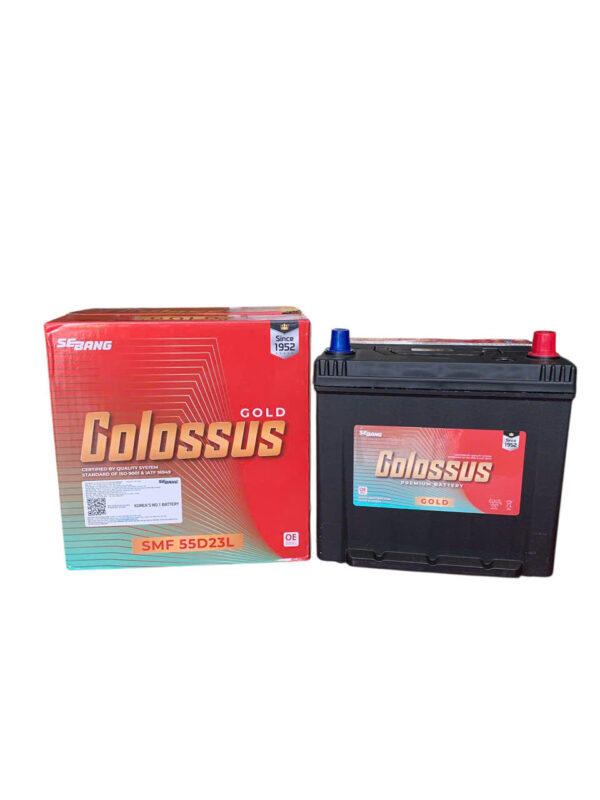 ẮC QUY COLOSSUS SMF 55D23L (12V60AH)