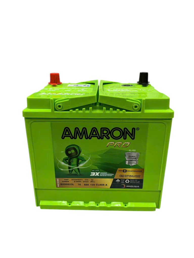 ẮC QUY AMARON 95D23L (12V70AH)
