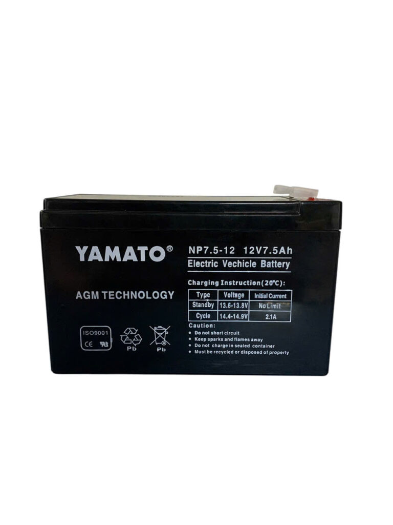 ẮC QUY YAMATO NP7.5-12 (12V7.5AH)